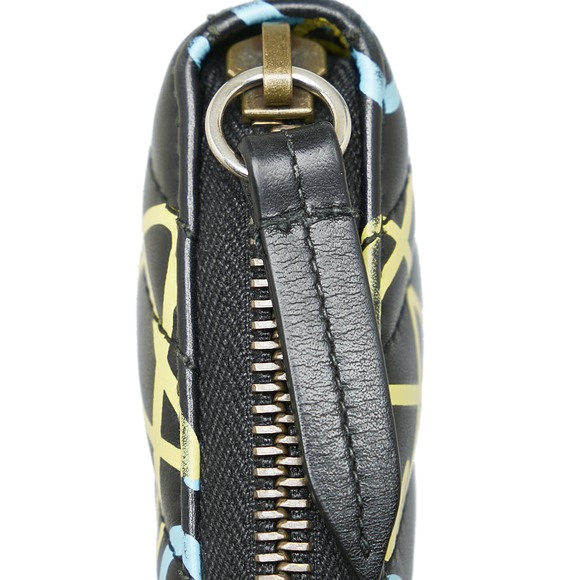 GUCCI GG Marmont Ghost Leather Zip Around Wallet Long Wallets - Picture 9 of 10